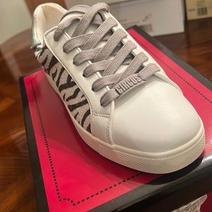 Cute and Fun Zebra Print Sneakers